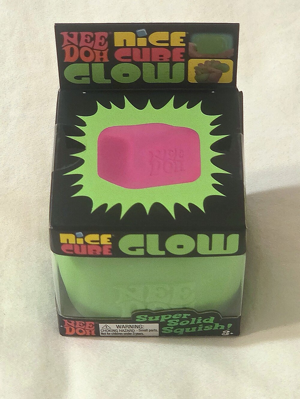 Glow In The Dark Nice Cube - Green
